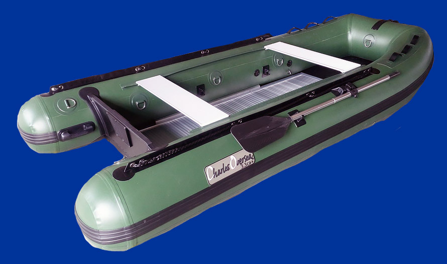 Bateau vert Charles Oversea 3.3ca+ pvc 1.2mm